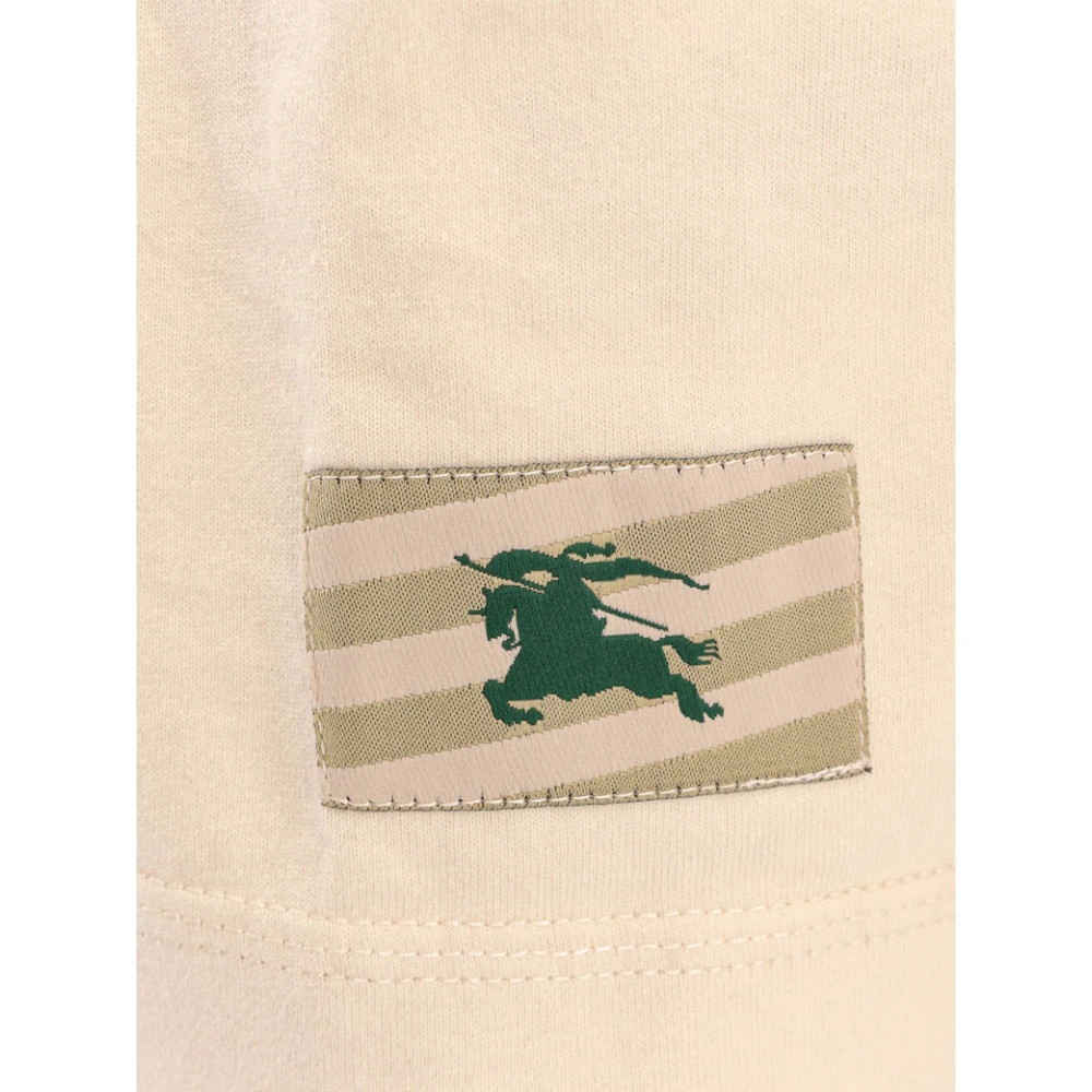 Burberry Beige Crew-neck T-shirt Beige Heren