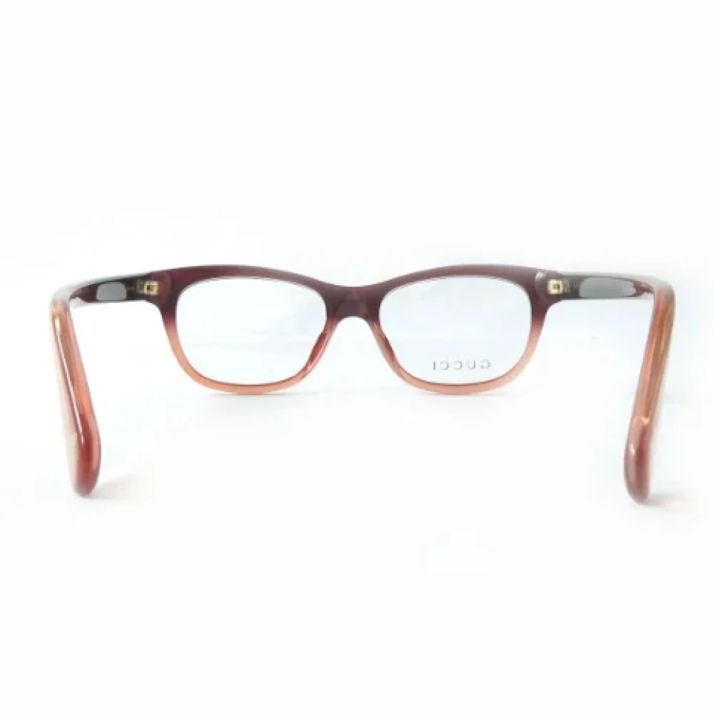 Gucci Vintage Pre-owned Fabric sunglasses Brown Dames