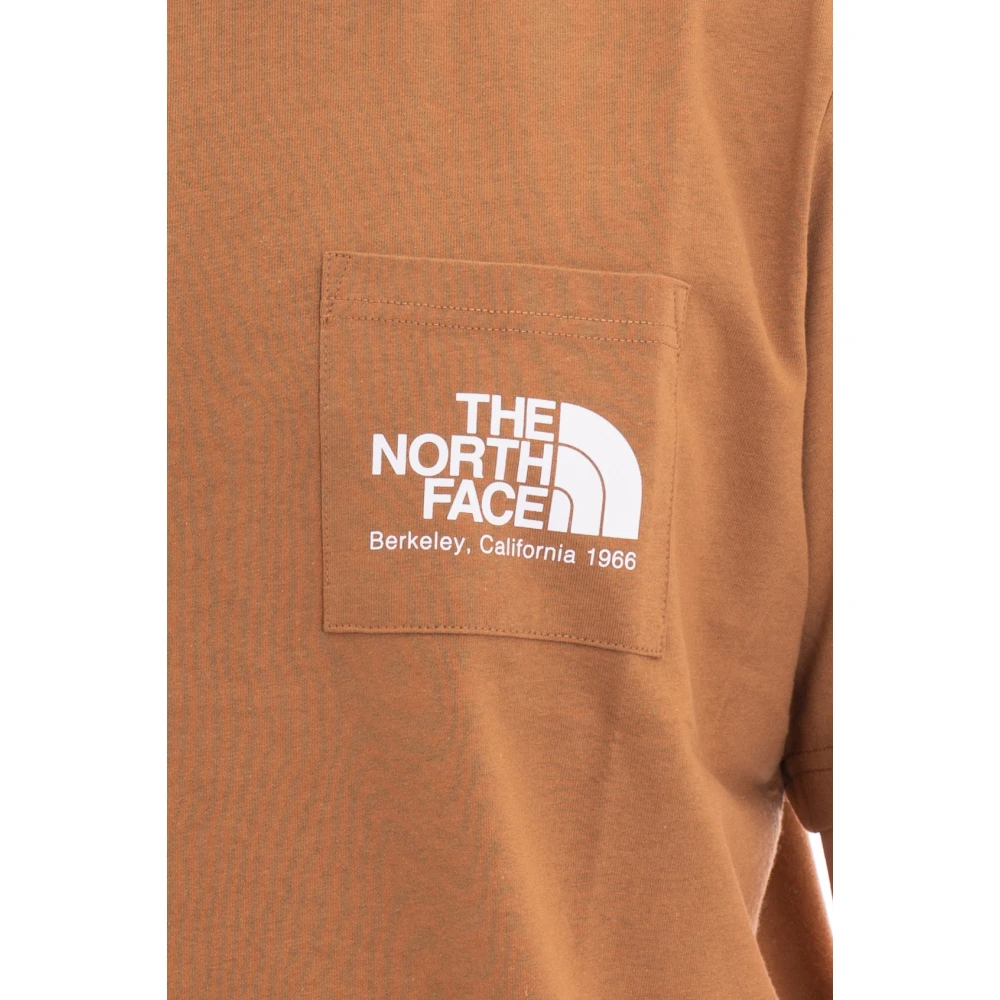 The North Face California Zak Korte Mouwen T-Shirt Brown Heren