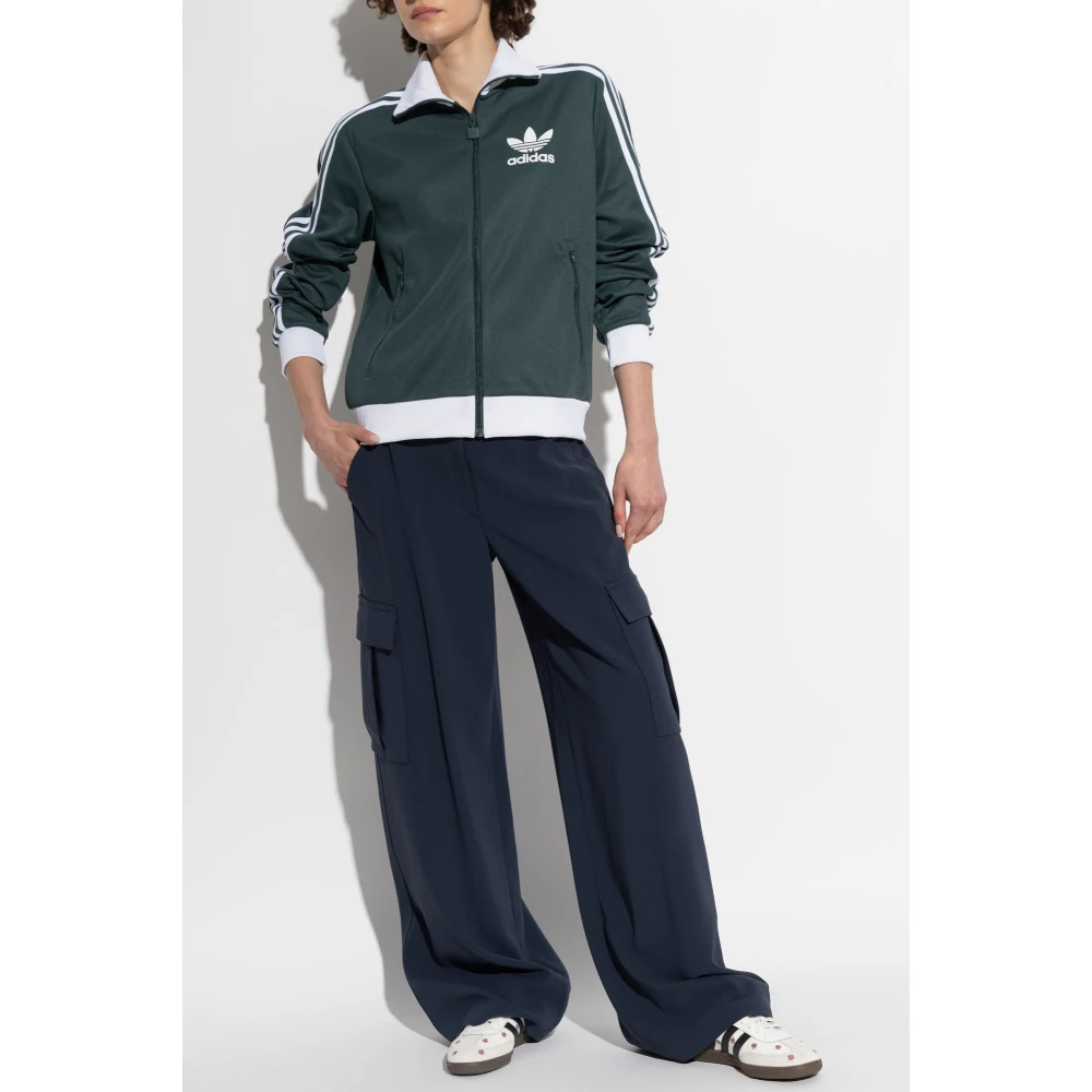 adidas Originals Sweatshirt met logo Green Dames