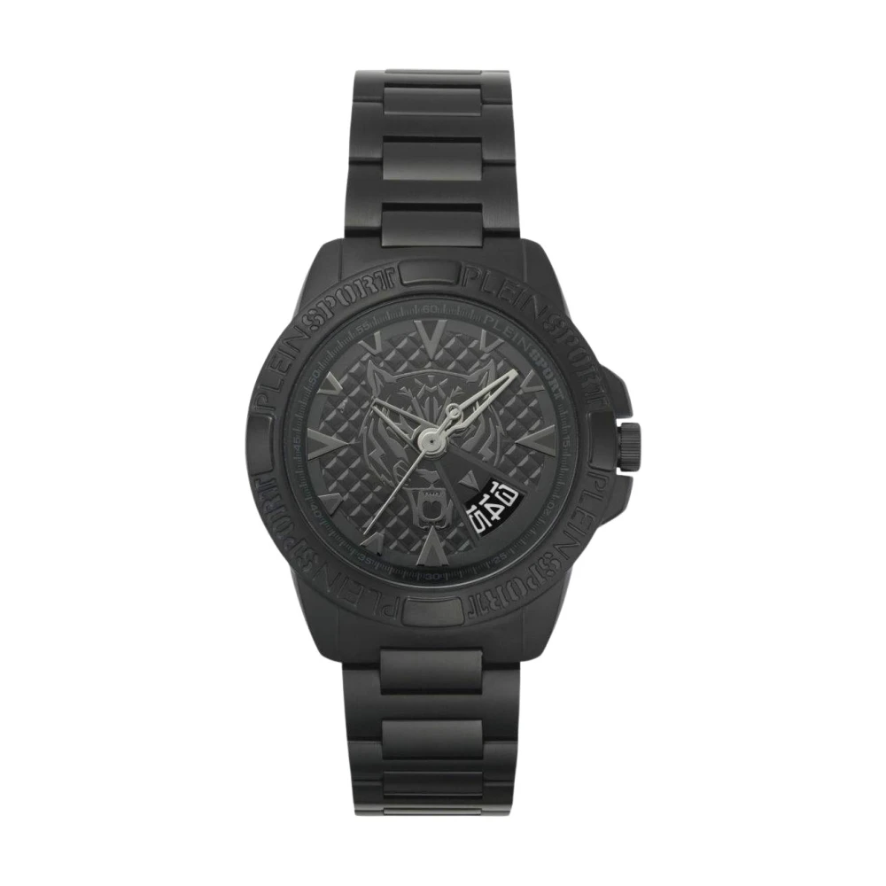 Plein Sport Men's Black Watches, One Size, Touchdown Watch