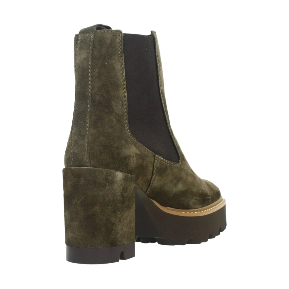 Alpe Ankle Boots Green Dames