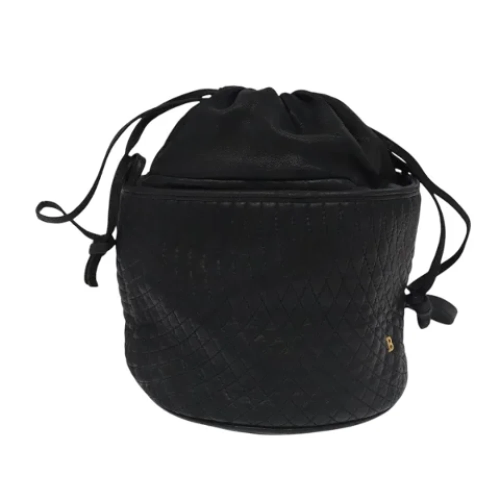 Bally Pre-owned Leather shoulder-bags Black Dames