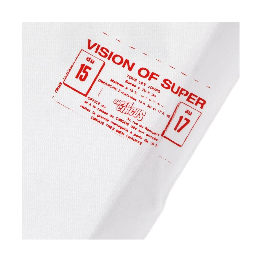 Vision OF Super Clowns Print Tee voor mannen White Heren
