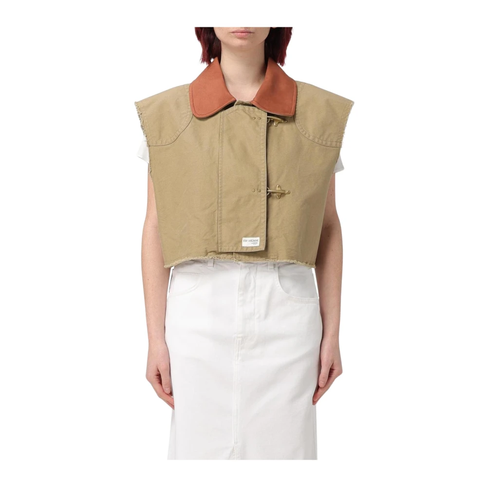 Fay - Jackets > Vests - Beige - Fay - Modalova