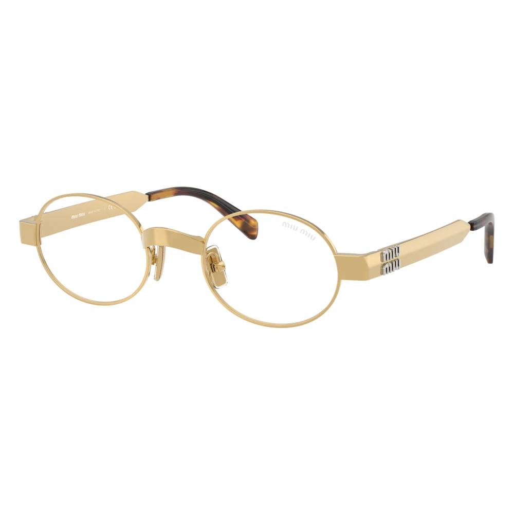 Miu Miu Unisex Yellow Glasses, 47 Mm, 0Mu B51s