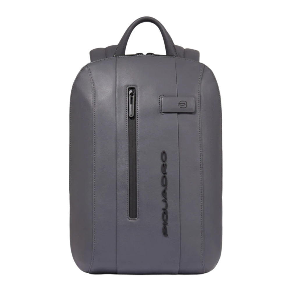 Piquadro Grijze Mini Computer en iPad Pro11 Rugzak Gray Heren