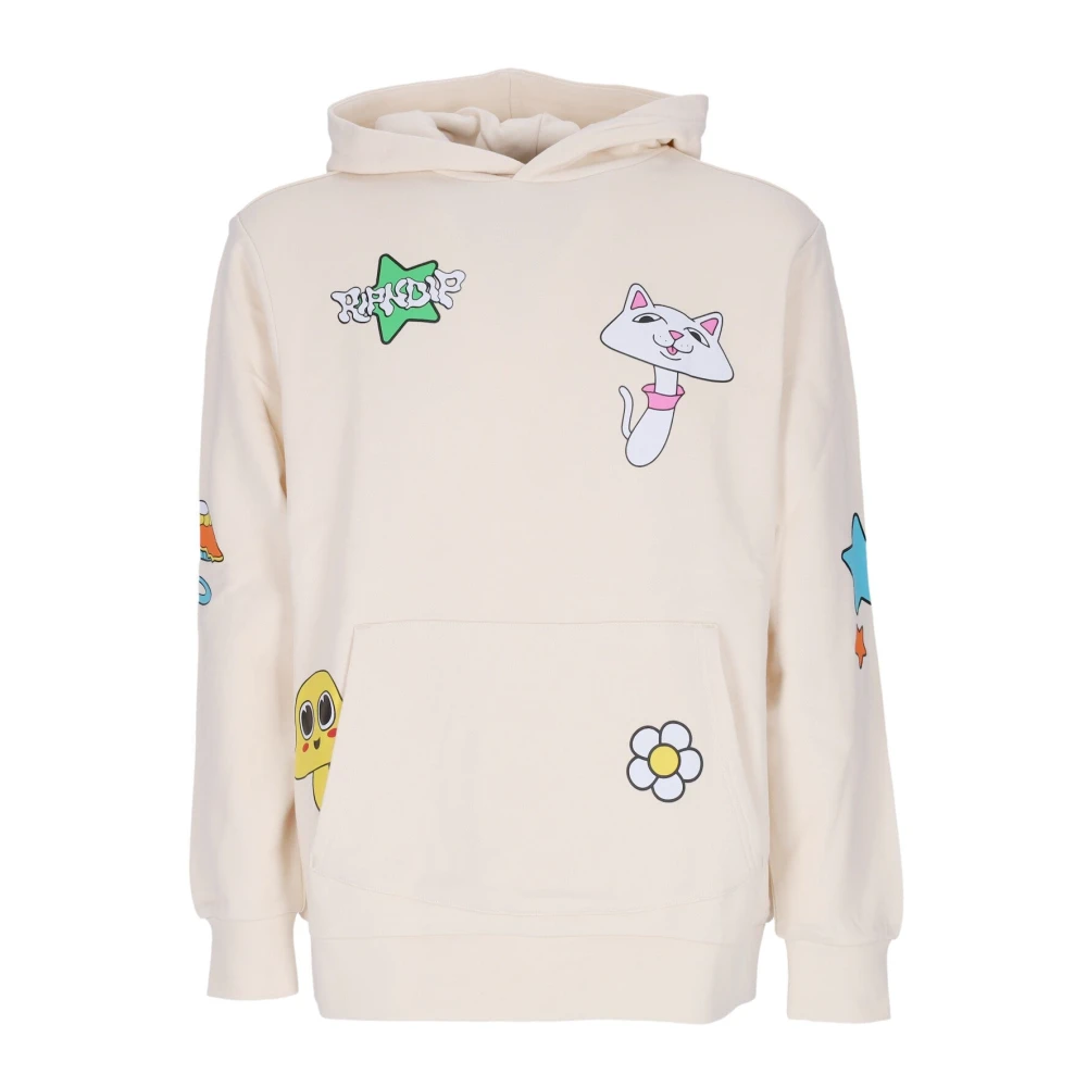 Ripndip Shroom Mania Hoodie Mineraalwas Beige Heren