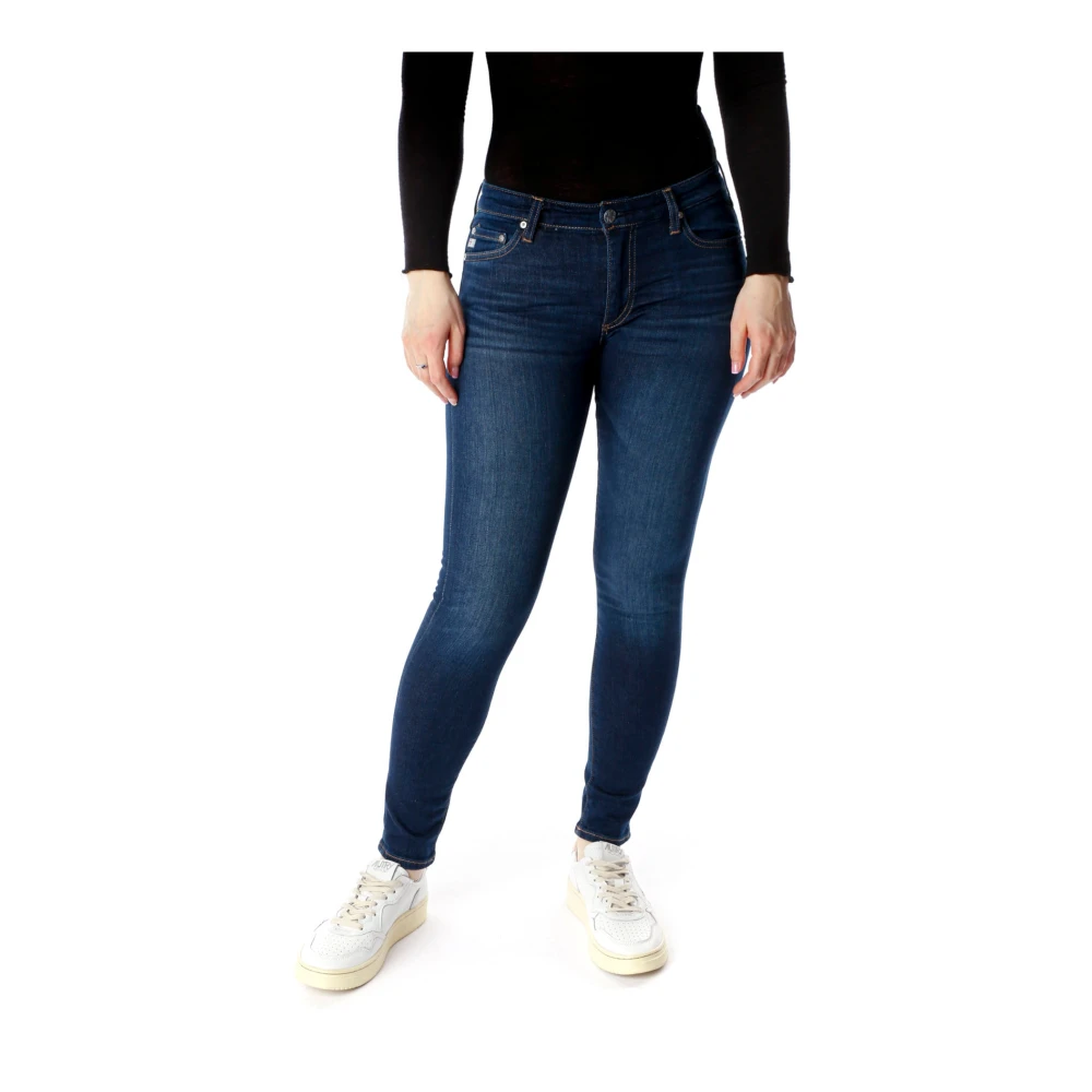 Ag Jeans Blue Skinny Jeans - Female - Skinny Fit Jeans - W28 - Jeans
