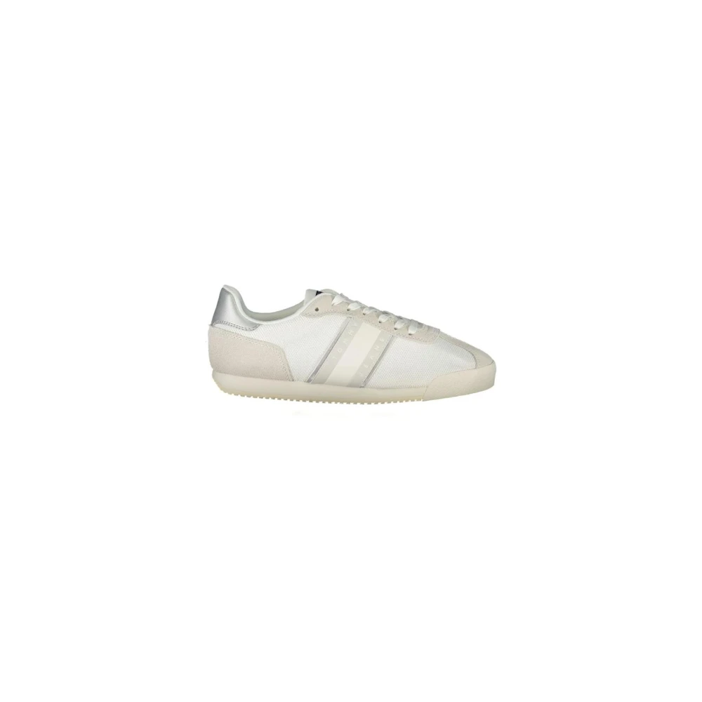 Tommy Hilfiger Women's White Sneakers,, Polyester Sneaker For Size 4 Uk