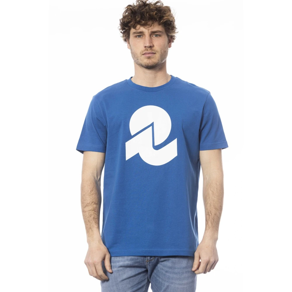 Invicta Men's Blue Big Logo T-Shirt Front And Back