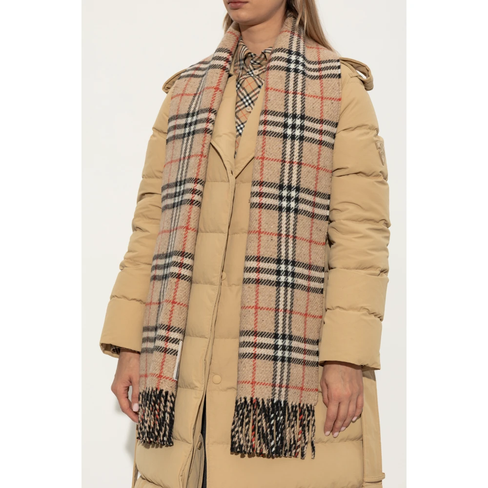 Burberry Kasjmier Sjaal Beige Unisex
