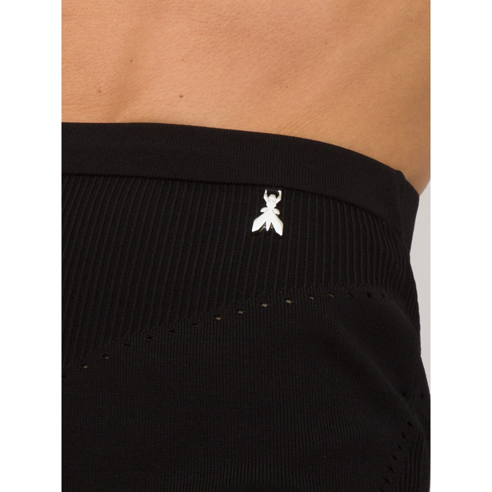 PATRIZIA PEPE Zwarte Rok Gonna Black Dames