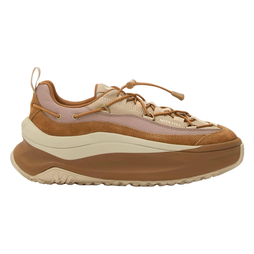 Moon Boot Unisex Beige Moon247 Xlace Trainers