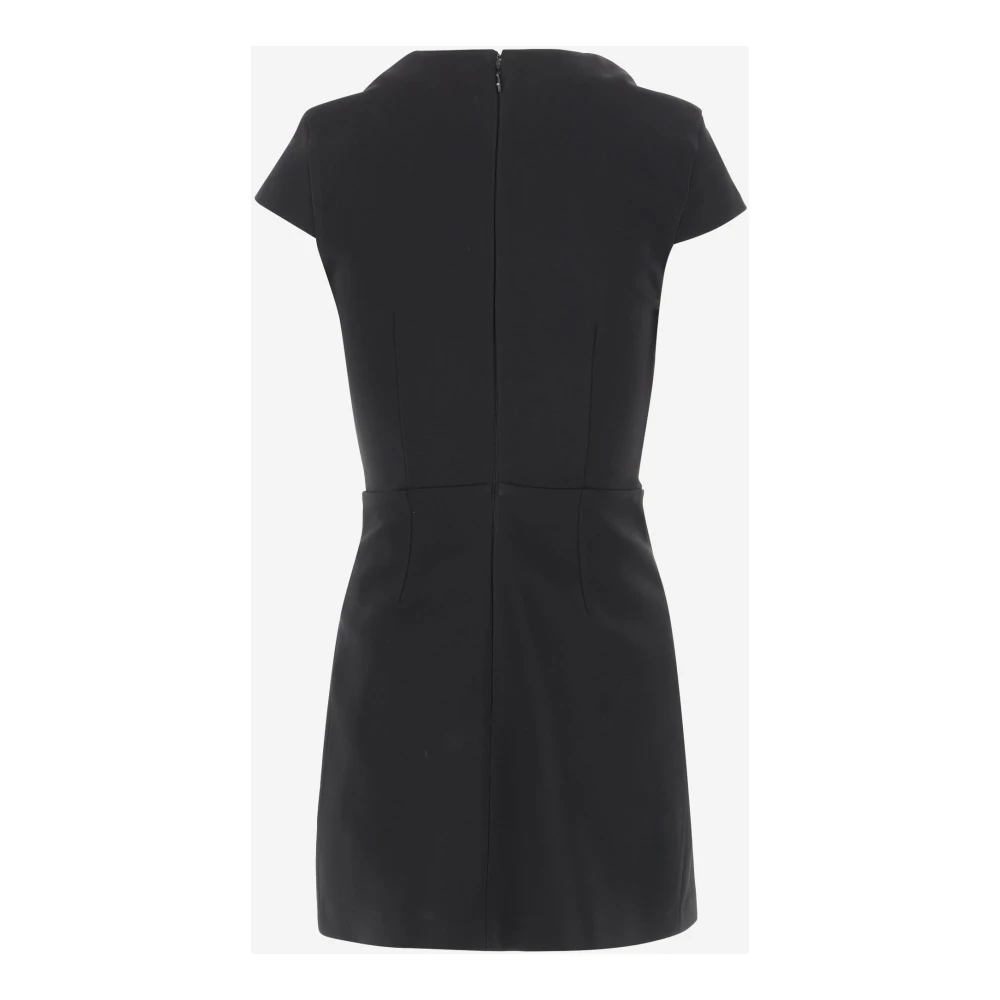 Elisabetta Franchi Stijlvolle Zwarte Jurk Black Dames