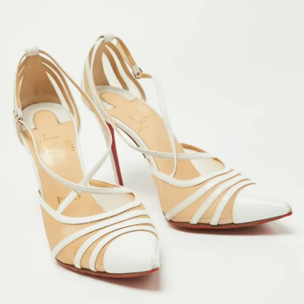 Witte best sale louboutin dames