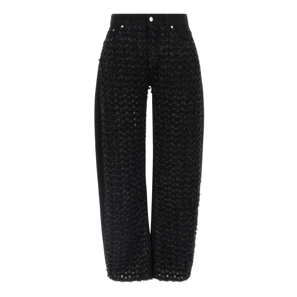 Stella Mccartney Women's Black Loose-Fit Jeans - Loose Fit Jeans - W25 - Jeans