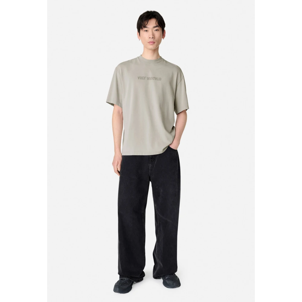 Axel Arigato Distort T-Shirt Gray Heren