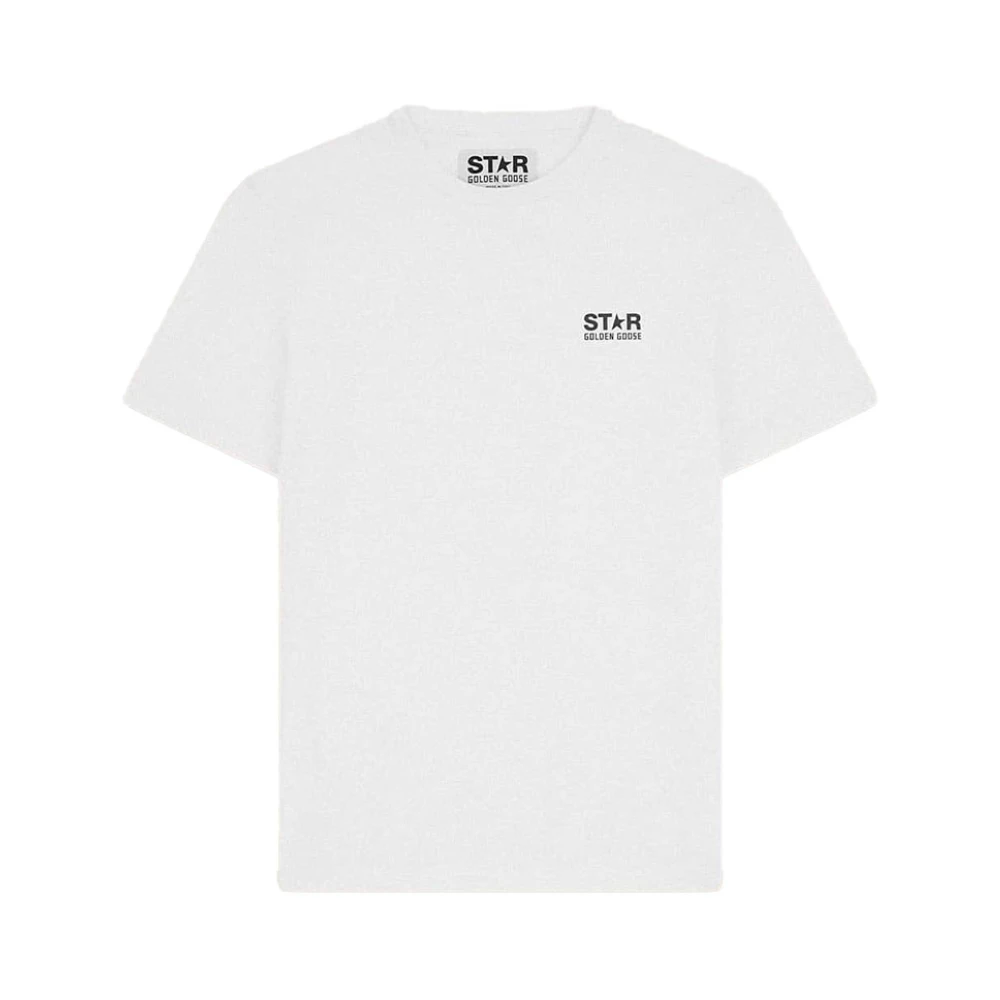 Golden Goose Men's White Star Collection T-Shirt - T-Shirts - L - Tops
