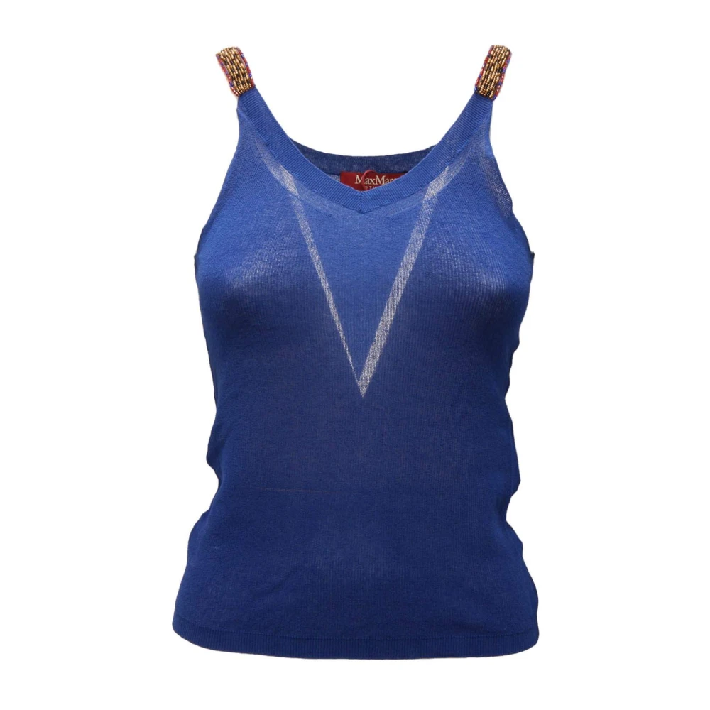 Tops > Sleeveless Tops - - Max Mara - Modalova