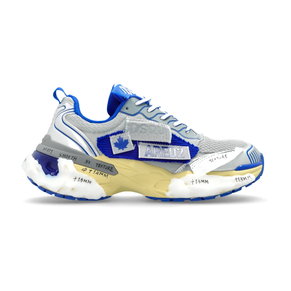 Dsquared2 Faster Sneakers Heren Schoenen Veelkleurig Multicolor