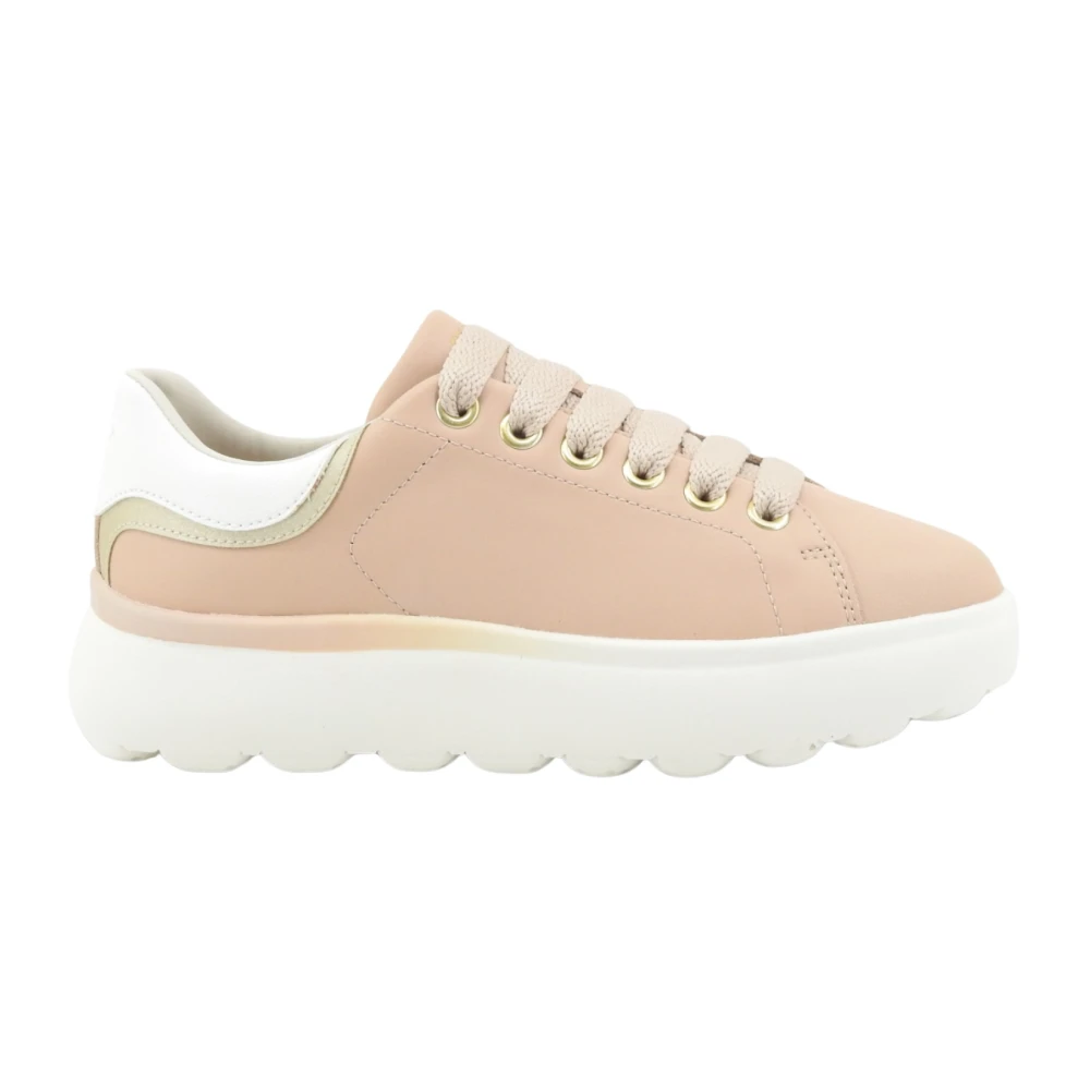 Geox Women's Pink Trainers - Sneakers - 5 Uk - Shoes