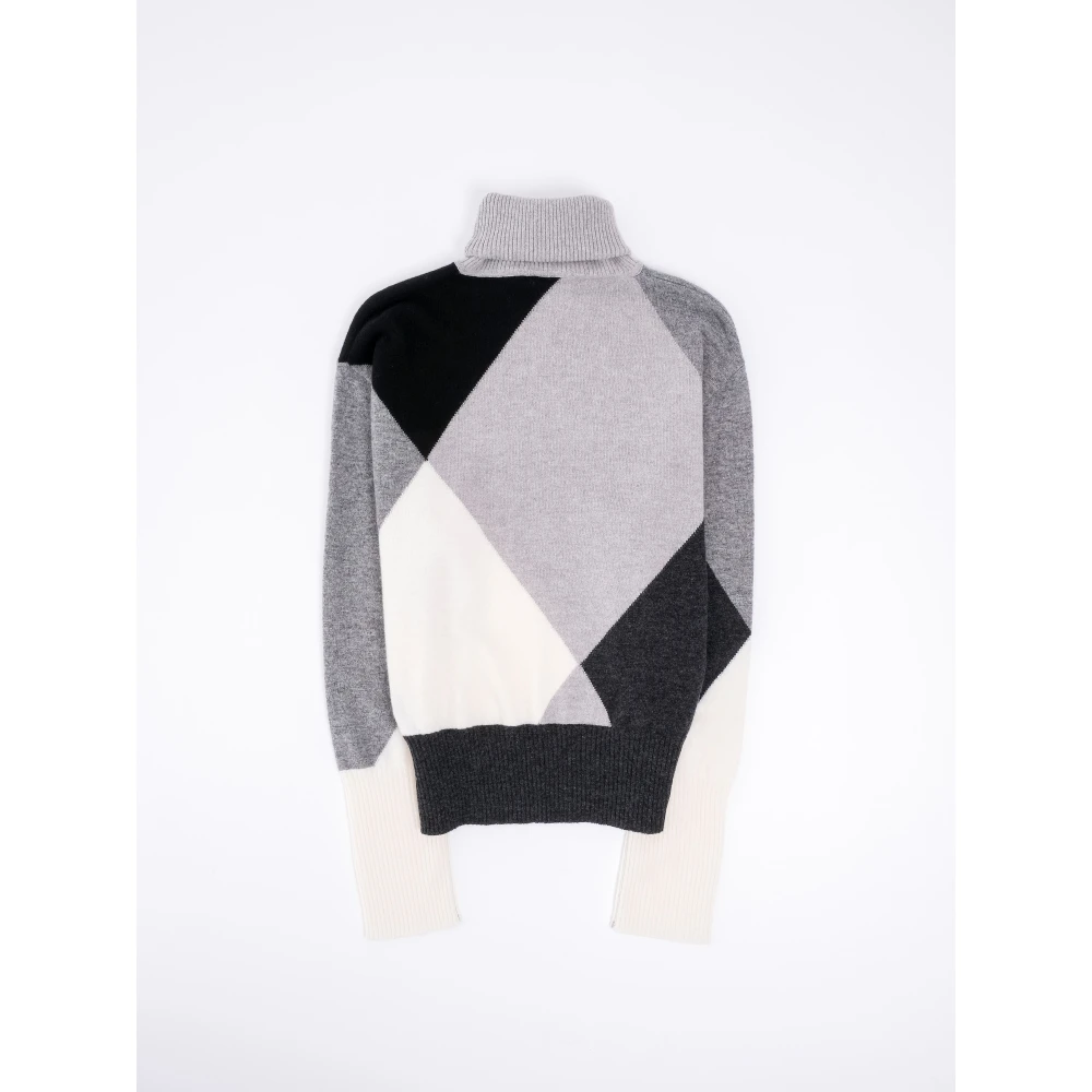 Roberto Collina Luxe Intarsia Coltrui Gray Heren