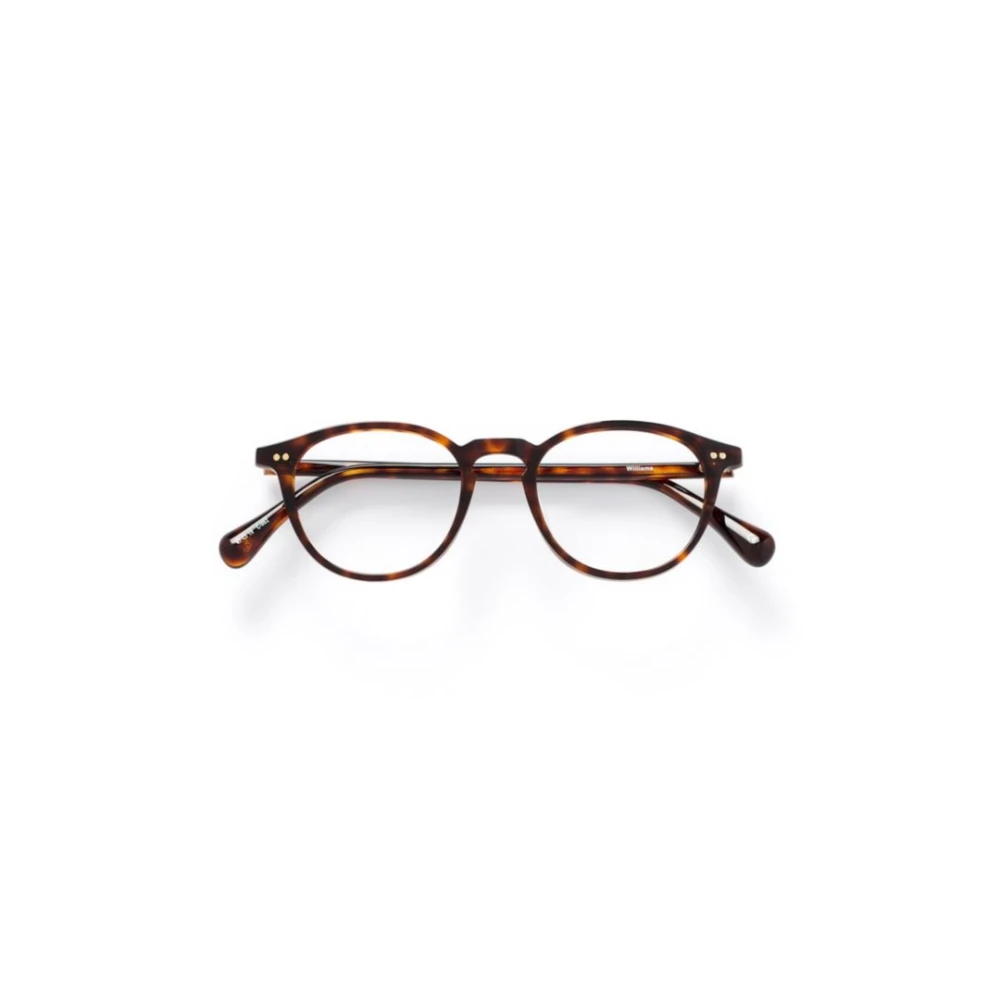 Kaleos Klassieke Zwarte Zonnebril Brown Unisex