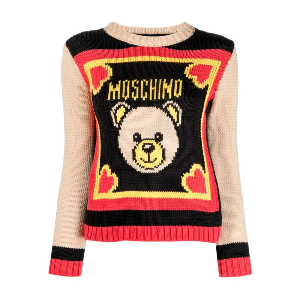 Moschino 2018 Maglia Stijlvol Shirt Multicolor Dames