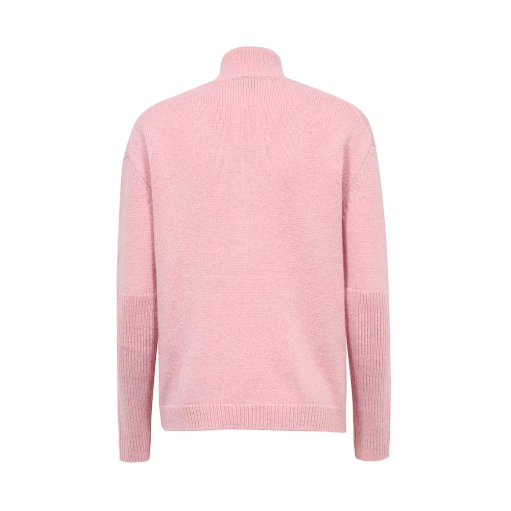 Tom Ford Geribbelde Wollen Trui Pink Dames