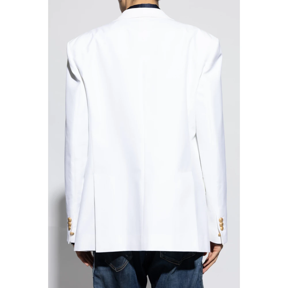 Dsquared2 Double-breasted blazer White Heren