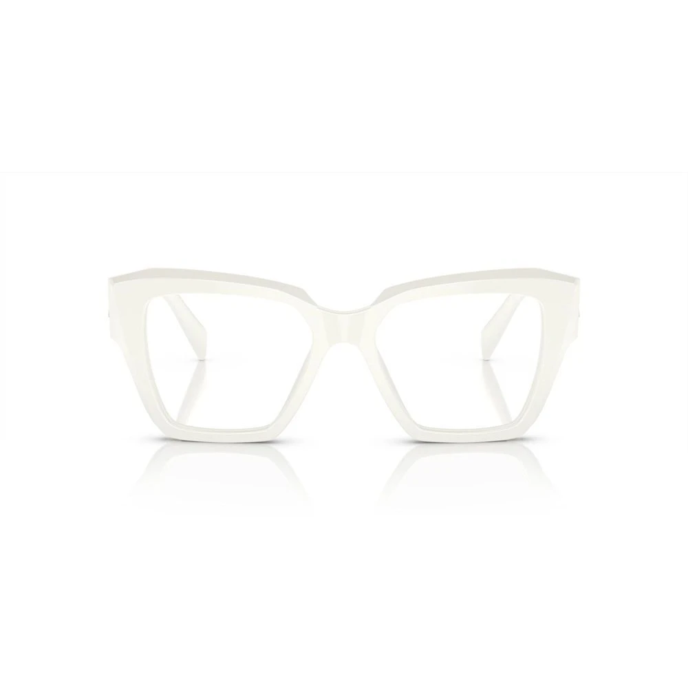 Prada White Eyewear Frames Sunglasses White Unisex
