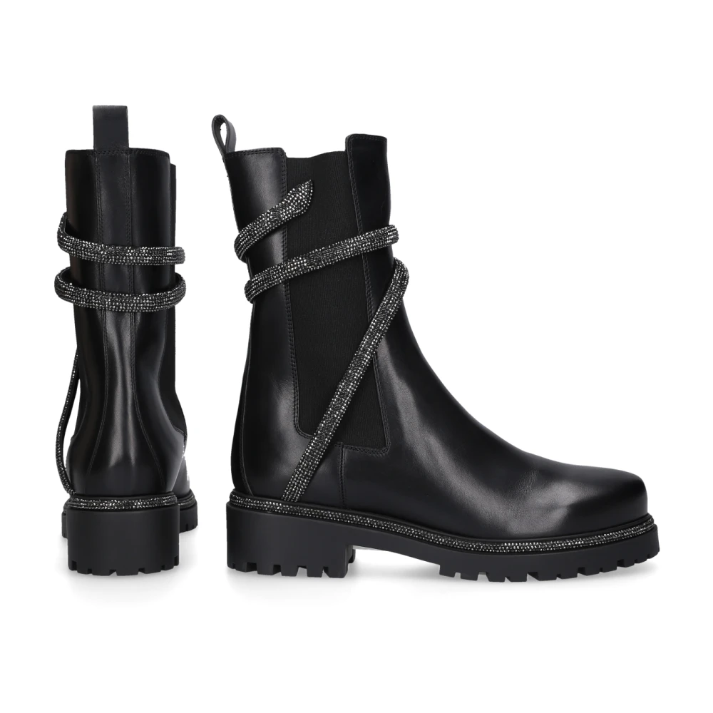 René Caovilla Ankle Boots Black Dames