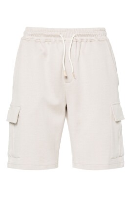 casual-beige-cotton-nylon-shorts