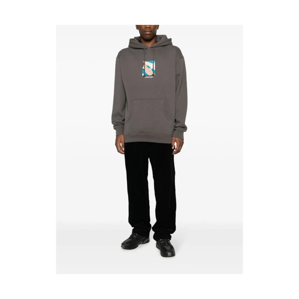 Carhartt WIP Zwarte Corduroy Straight Leg Jeans Black Heren