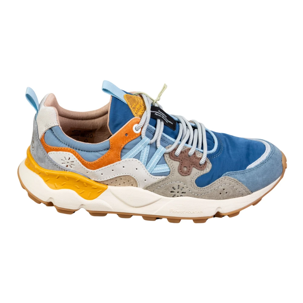 Flower Mountain Men's Multicolor Sneakers, 9 Uk, Yamano 3 Uni