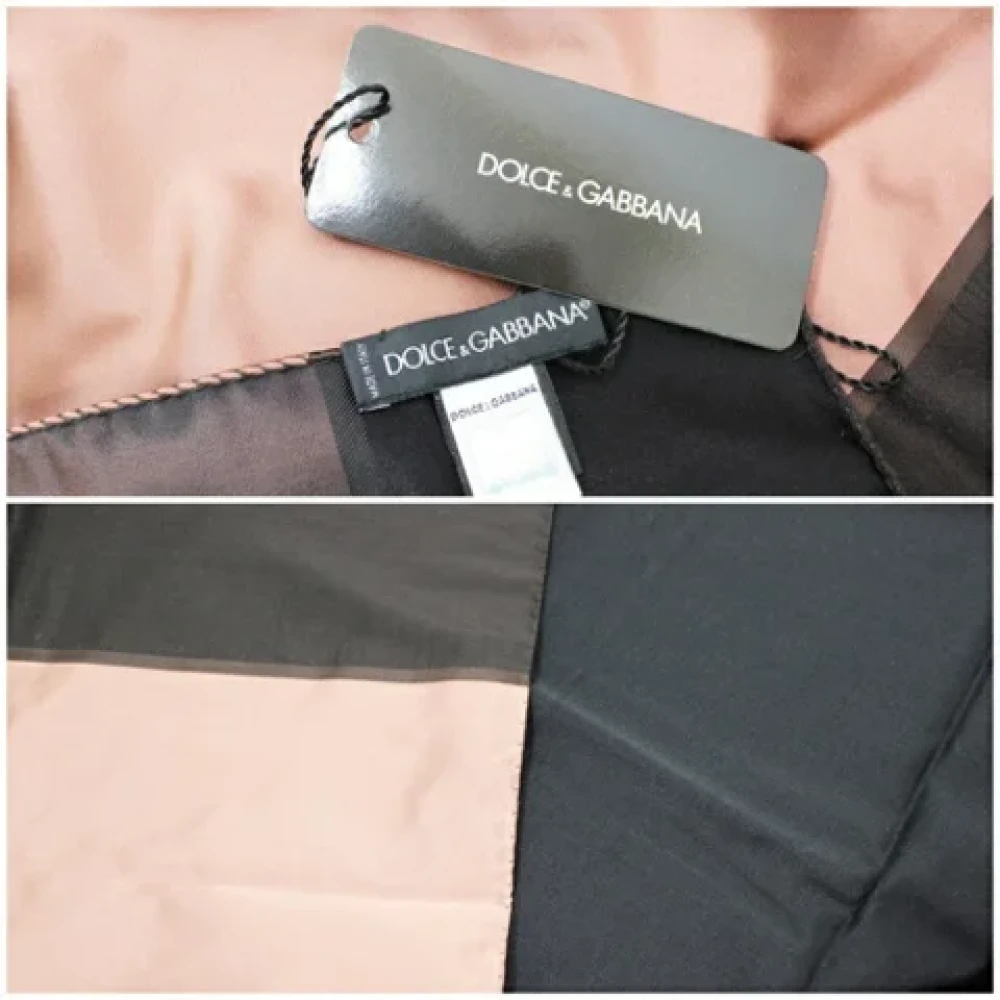 Dolce & Gabbana Pre-owned Silk scarves Multicolor Dames