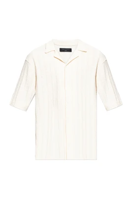 Trace Oversized Texturerad Skjorta