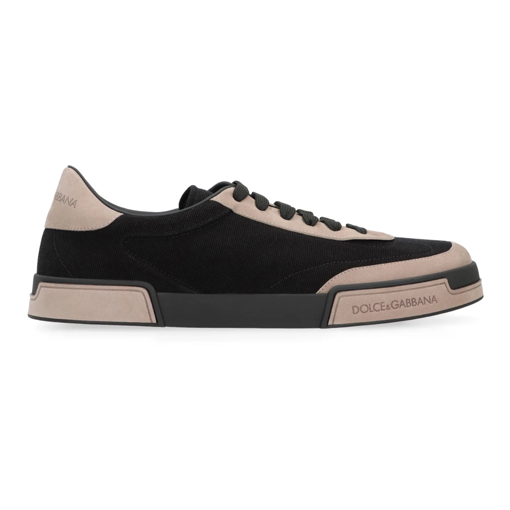 Dolce & Gabbana Portofino Yacht Low-top sneakers Heren Schoenen Zwart