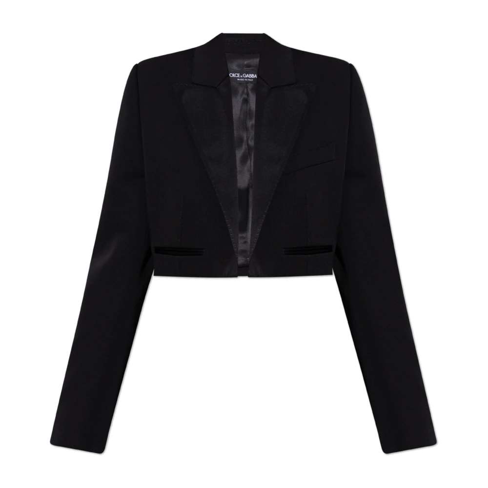 Dolce & Gabbana Donna Nero - Giacca Corta - Jackets - S