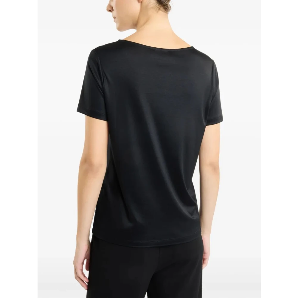 Fay Klassiek Polo Shirt in Diverse Kleuren Black Dames