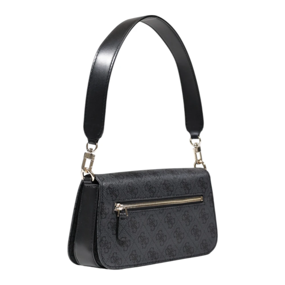 Guess Herfst Winter Dames Middelgrote Tas Collectie Black Dames