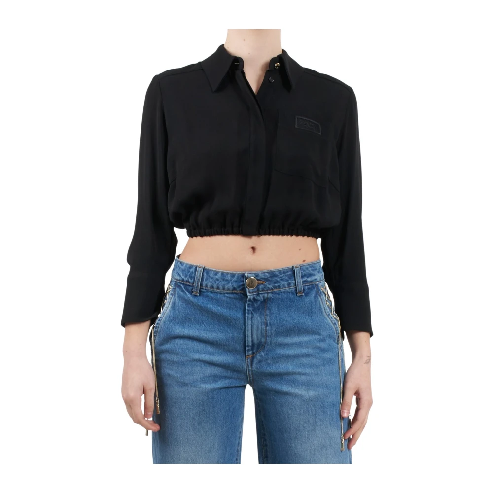 Blouses & Shirts > Shirts - - Elisabetta Franchi - Modalova
