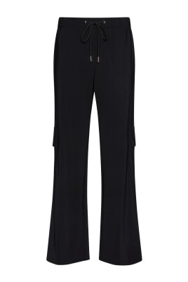 Ensemble 2 Pièces Elena Mirò (chemise + Pantalon) 100% Lin Noir - Neuf Avec étiquettes