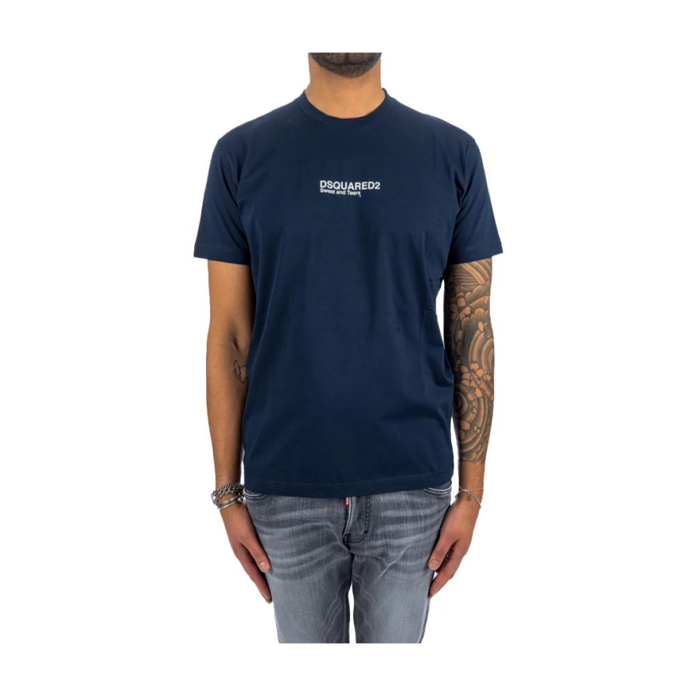 Emporio Armani Donna Blu Top, S, New,