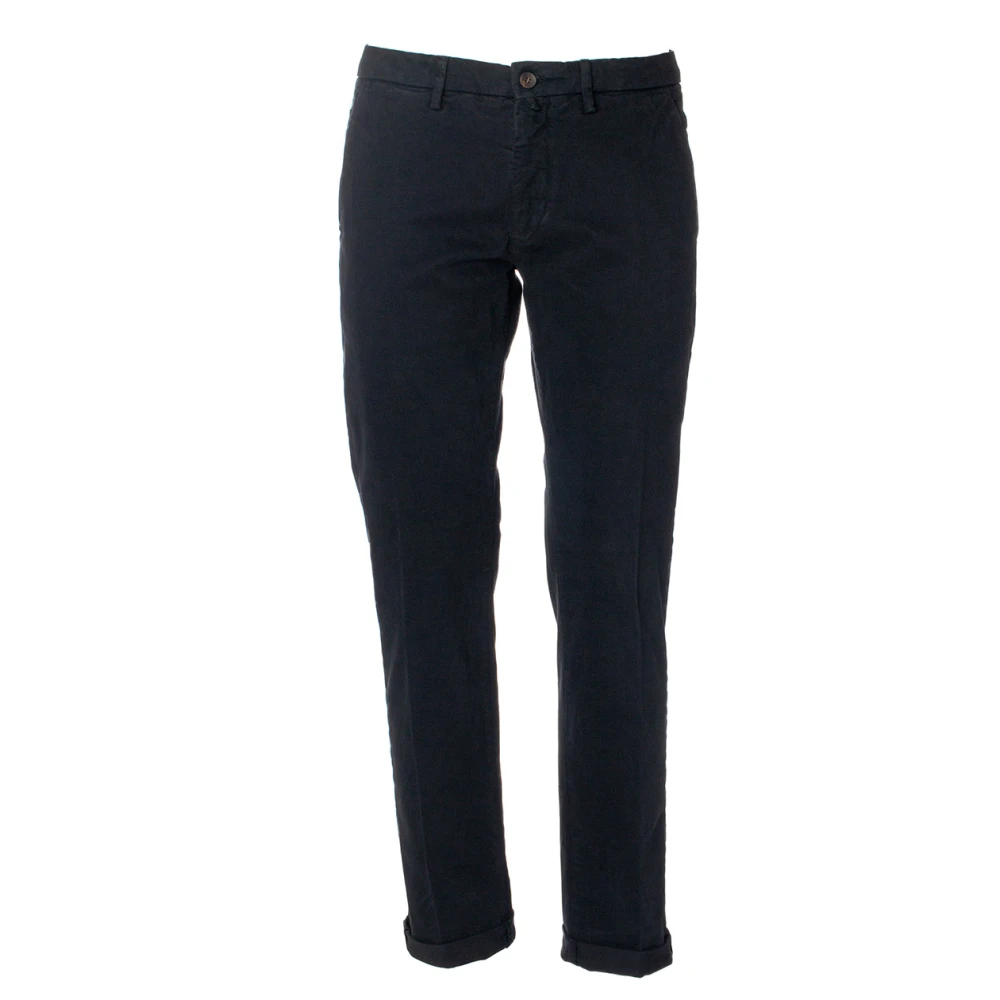 Siviglia Katoenen broek met norHeren pasvorm Blue Heren