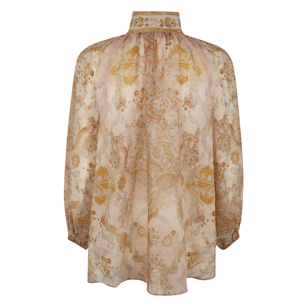 Zimmermann Flowy Acacia Blouse Multicolor Dames