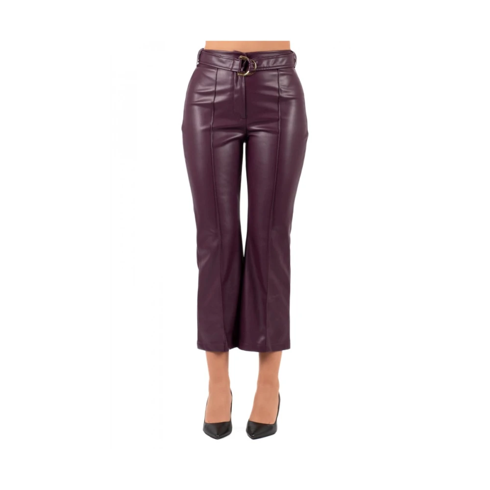 Liu Jo Damesbroek Stijlvol Purple Dames