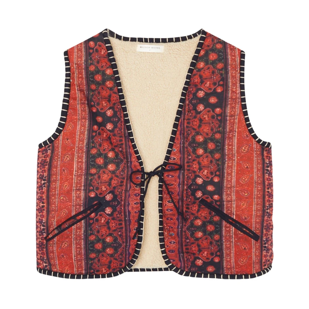 Maison Hotel Stijlvolle Gilet Paco Multicolor Dames