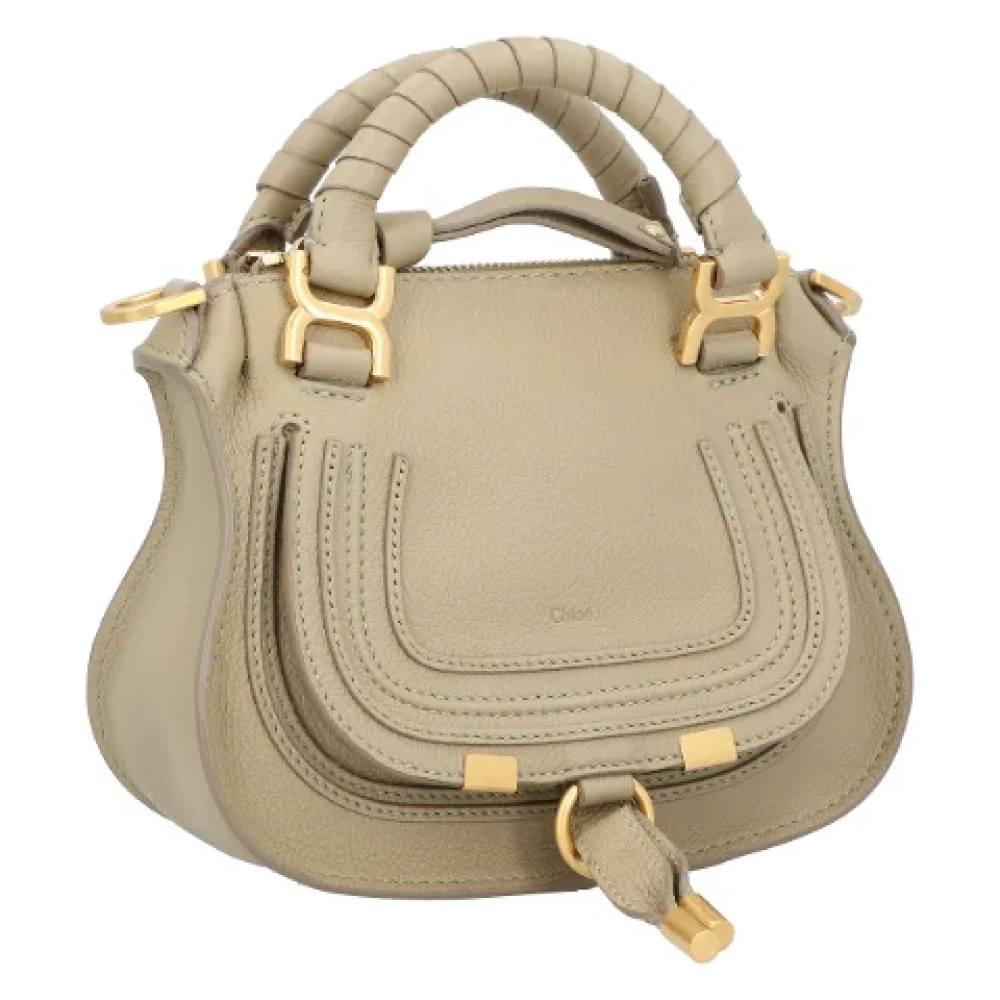 Chloé Leather handbags Beige Dames
